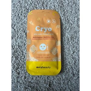 Avry Beauty Cryo Jelly Mask Multivitamins Revitalizes Renews Face Mask 0.8 Fl Oz